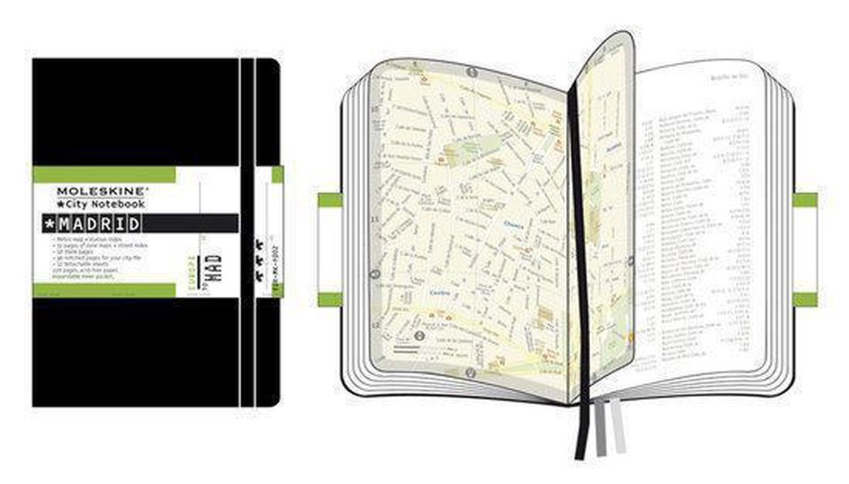 Een City Notebook MADRID ** zonder recht van retour ** koop je bij Moleskine.nl